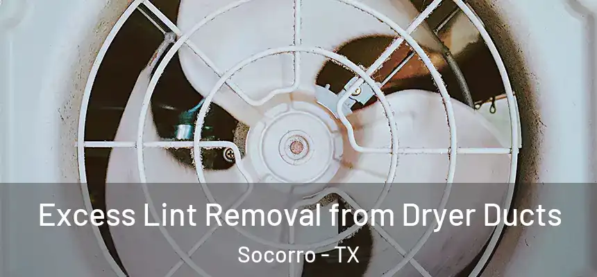 Excess Lint Removal from Dryer Ducts Socorro - TX